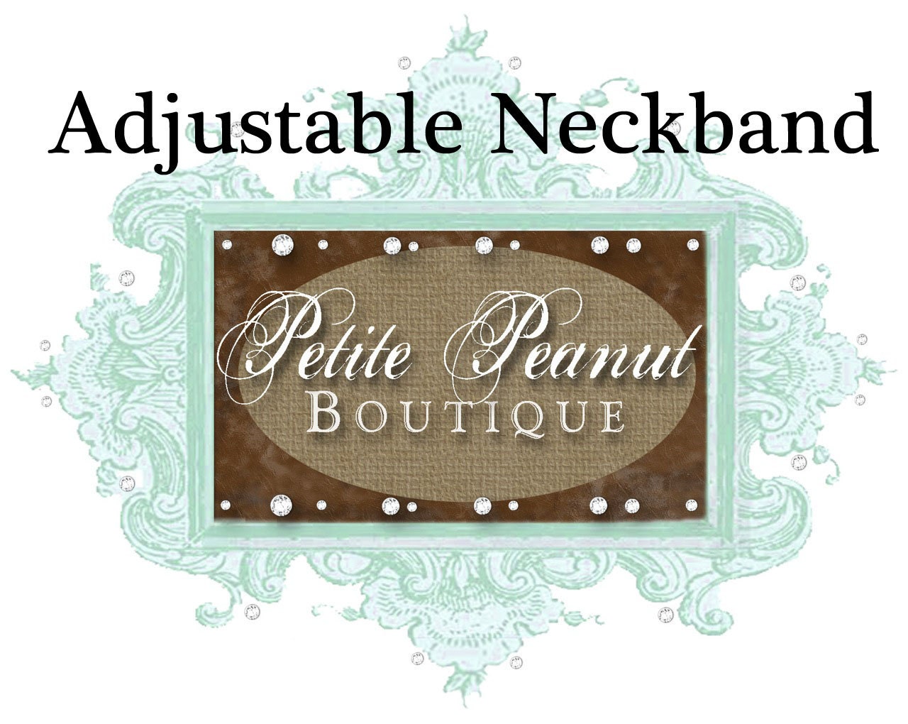 Adjustable Neckband UPGRADE for Petite Peanut necktie orders
