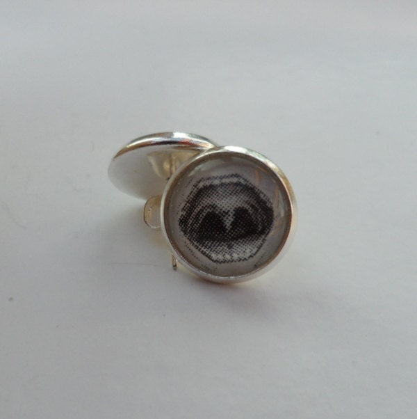 Say Awwwwwww, Anatomical Vintage Speech pathologist  Post Earrings