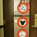 Welcome Door Sign Printable Boy - Mickey Mouse Birthday Party Line - STYS