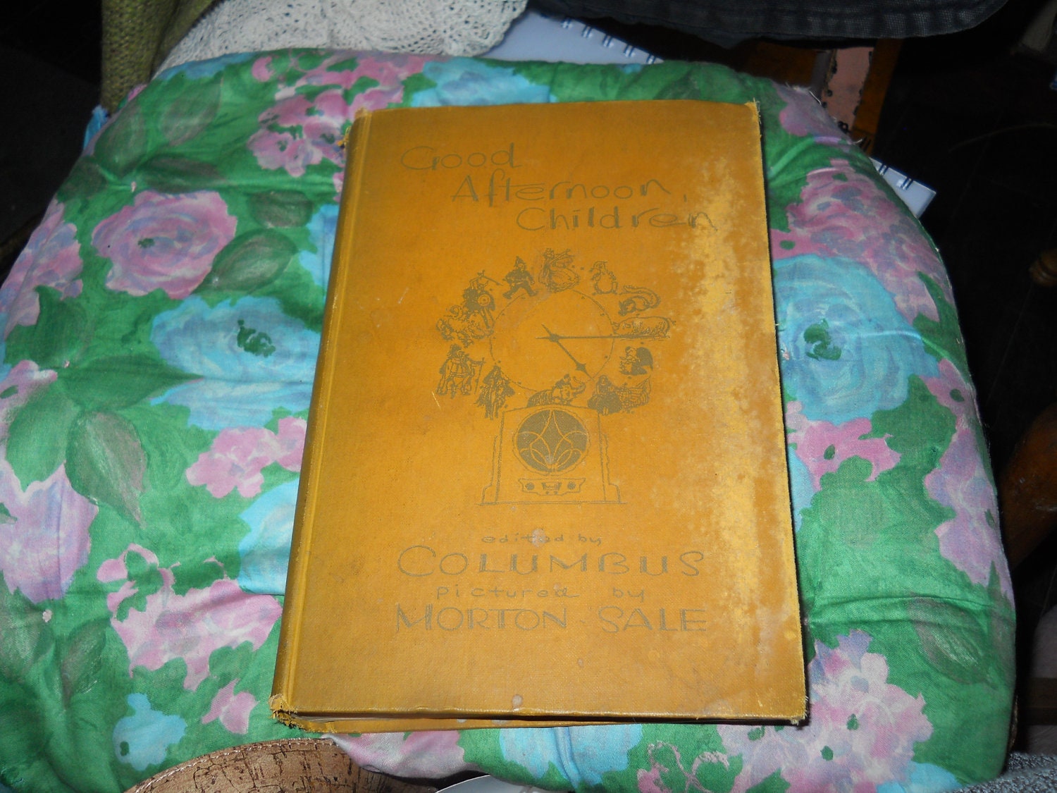 vintage rare 1st edition GOOD AFTERNOON CHILDREN illustrated by morton sale 1930