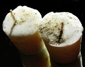 Spell Candles -  2 Loaded Herbal Wash Me Clean Candles for Smudging, Cleansing, Aura Clearing, Addiction Release