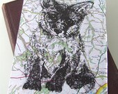 Sale Fox Gocco Print Country Fox Map Gocco Print