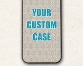 YOUR CUSTOM Iphone 4 / 4s hard or rubber case