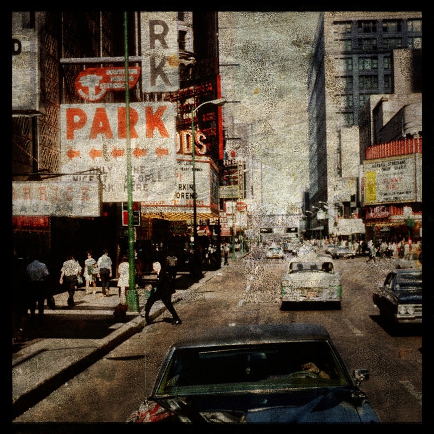 Chicago Photography - Chicago 68 - 8 in x 8 in Fine Art Photography - 60s Art - Modern Wall Decor - Photography Wall Art - Urban Photography