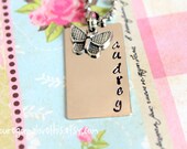 Personalized Butterfly Necklace