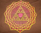 T-Shirt - Third Eye Burst (Red/Yellow)