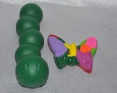 Recycled Crayons Caterpillar and Butterfly Shaped, Party Set for 12 Kids, Total of 24 Crayons. Il_170x135