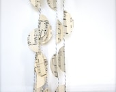 Sheet Music Garland / Wedding Bunting/ Sheet Music Garland Wedding Decoration Photo Prop DIY Wedding - 6 feet