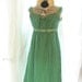 Romantic mori girl dress, forest girl sundress, womens clothing, braided, ruffle, womens clothing, upcycled