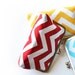 Chevron Handmade Clutches for Bridesmaids Gift Ideas Wedding Personalized Bags