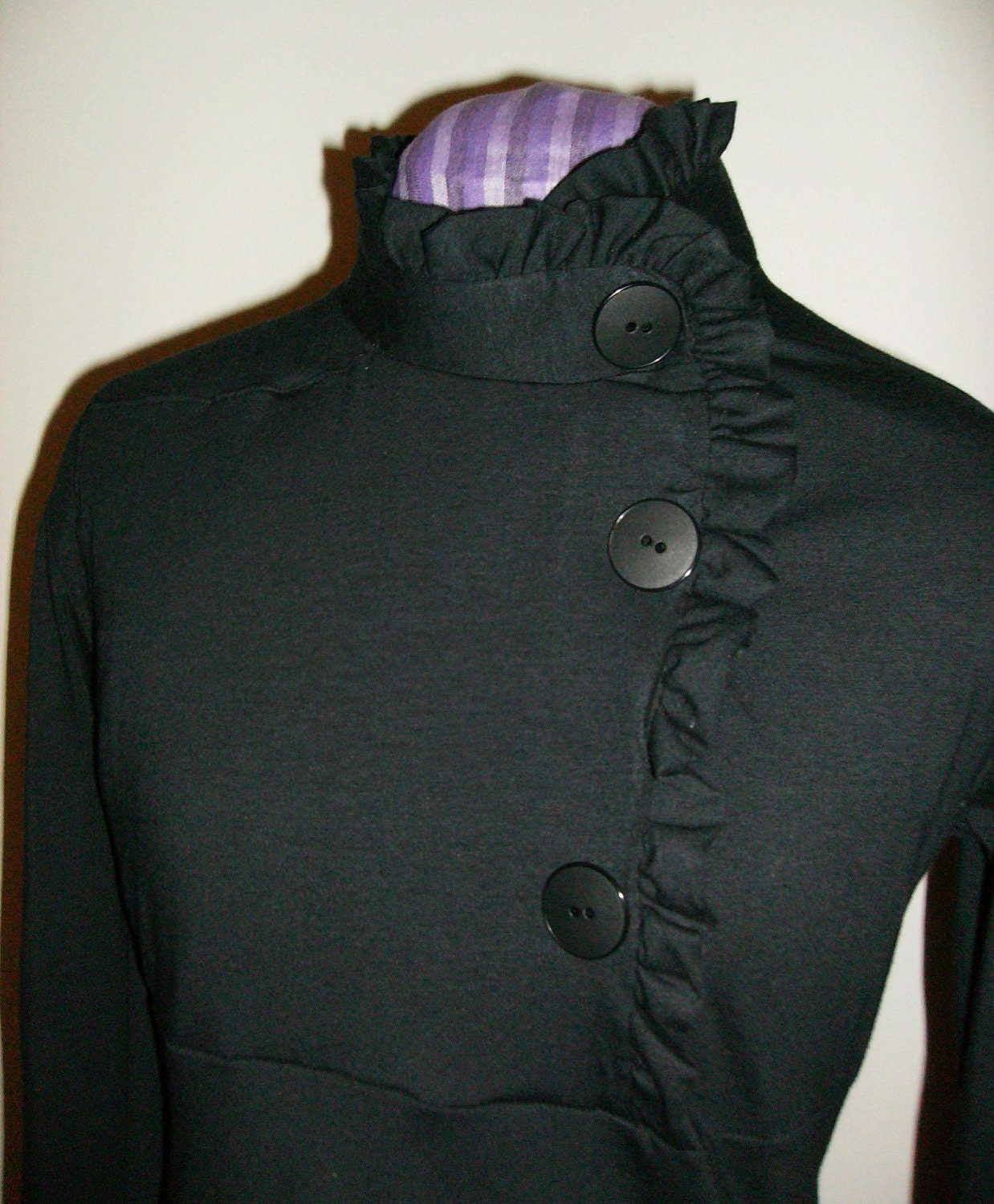 Handmade Dress, Military Style, Eco Friendly