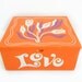 Pride Creations Orange LOVE Jewelry Storage Box