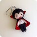 Halloween Ornament - Dracula pdf Pattern - Instant Download