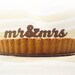 Laser cut cake topper