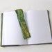 Felted journal notebook cover  Green moss autumn fall  gift under 25