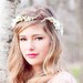 Bridal flower hair, bridal flower crown, wedding headpiece, hair accessories, flower girl