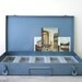 Blue Metal Slide Box