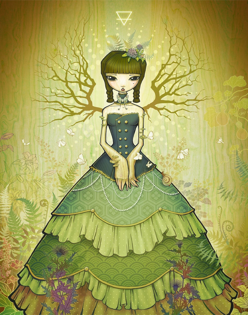 The Elements: Earth (11x14" fine art print) - Kalina