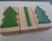 Rubber Stamp Set: Fir trees
