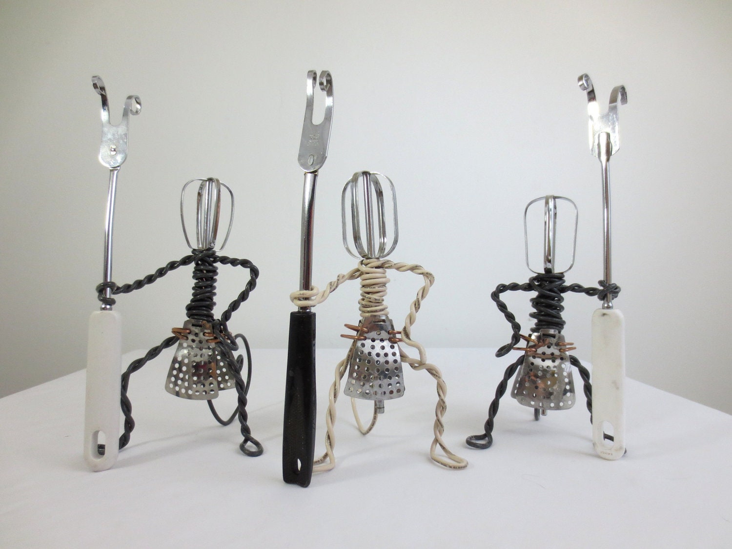 The Elite  Kitchen Guard, A Trio of Beater Monkeys Repurposed Odditites