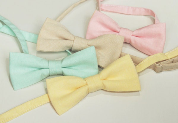 Florent - Cotton Bow Tie (Available in Many Colors)