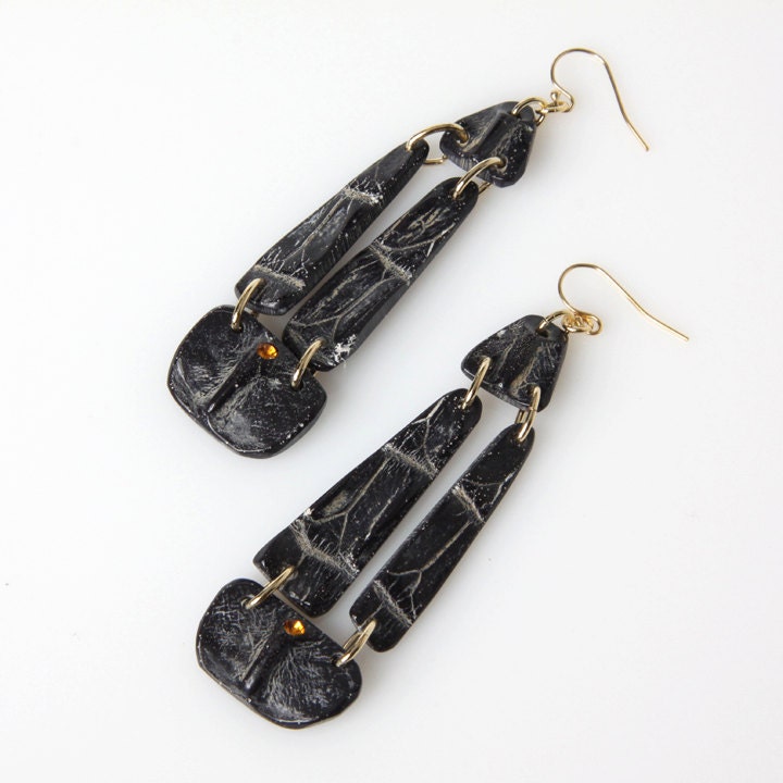 Croc Link Earrings by triian