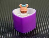 Pink Minnie Cupcake Ring