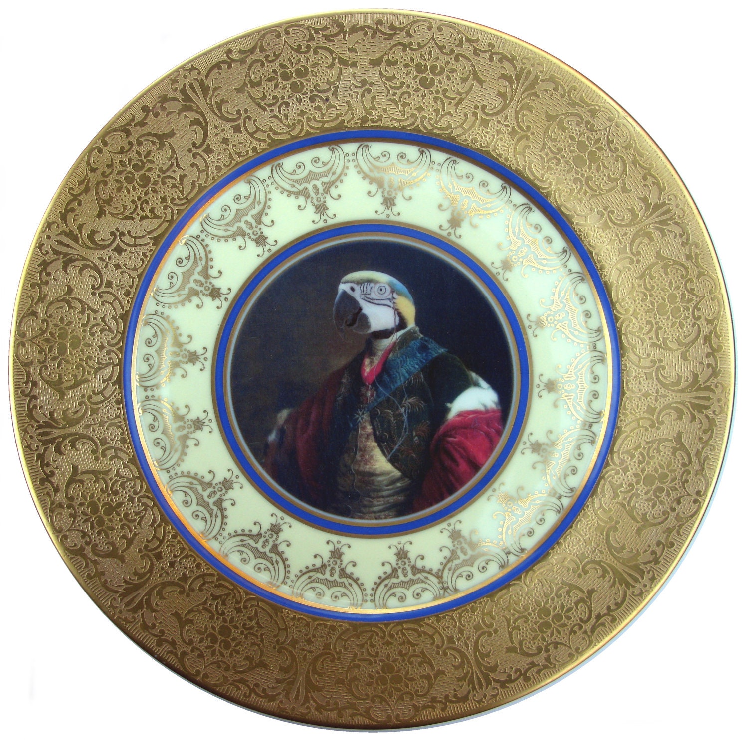 Earl of Psittacoidea -  Altered Antique Plate