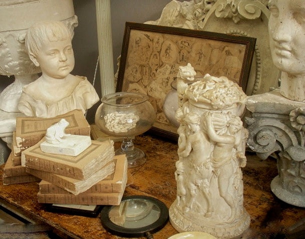 Antique French sculptor's model