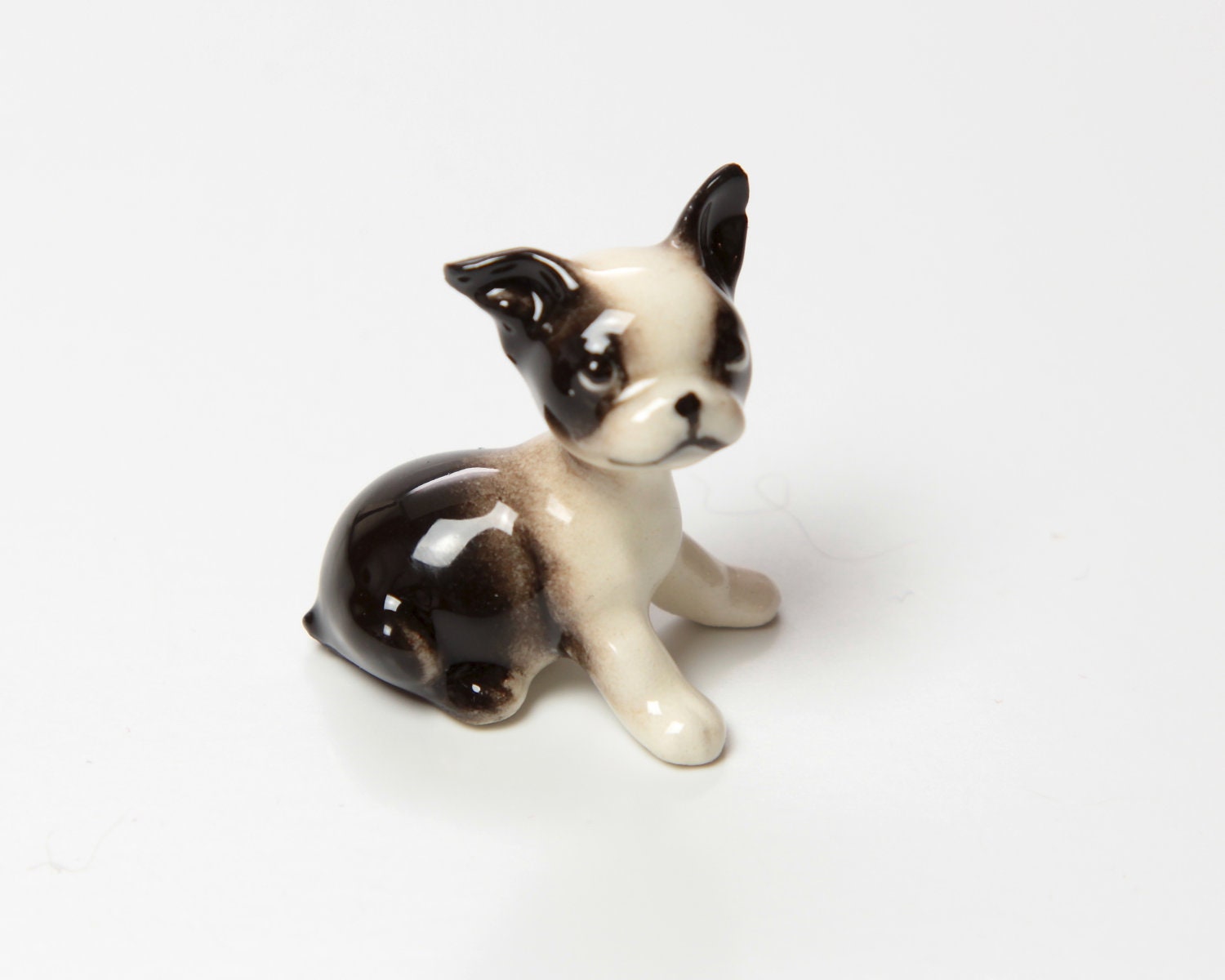 sitting dog figurine