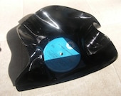 Abstract Vinyl Record Album Art Decoration Bowl Centerpiece