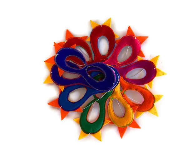 Kids Superhero Masks, Birthday Party Favors, Reversible Felt Superhero Masks, Childrens Costume in Assorted Colors