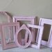 Frame Grouping - frame set - Cottage Chic - Shabby and Chic - Vinage Home decor - wall decor