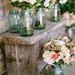 30 Vintage Aqua Blue BALL Perfect Mason Quart Jars 4 Wedding Centerpieces