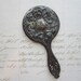 antique 1904 WORLD'S FAiR souvenir vanity mirror - St. Louis, art nouveau
