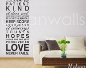 Vinyl Wall Decal Sticker Art, Love is...