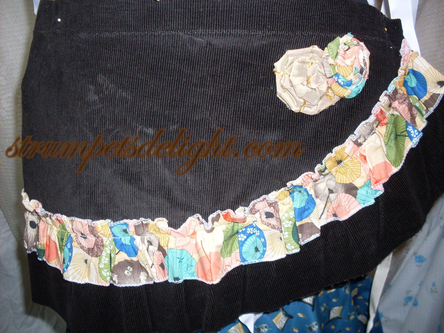 Strumpets Delight Kitty Johnson Ruffled Hip Skirt or Bustle