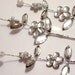 Rhinestone Sprays Faceted Flower Stems Millinery and Wedding Supplies