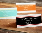 Block Reception or Dinner Name Place Card Deposit