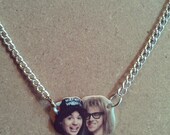 Wayne's World Wayne and Garth necklace