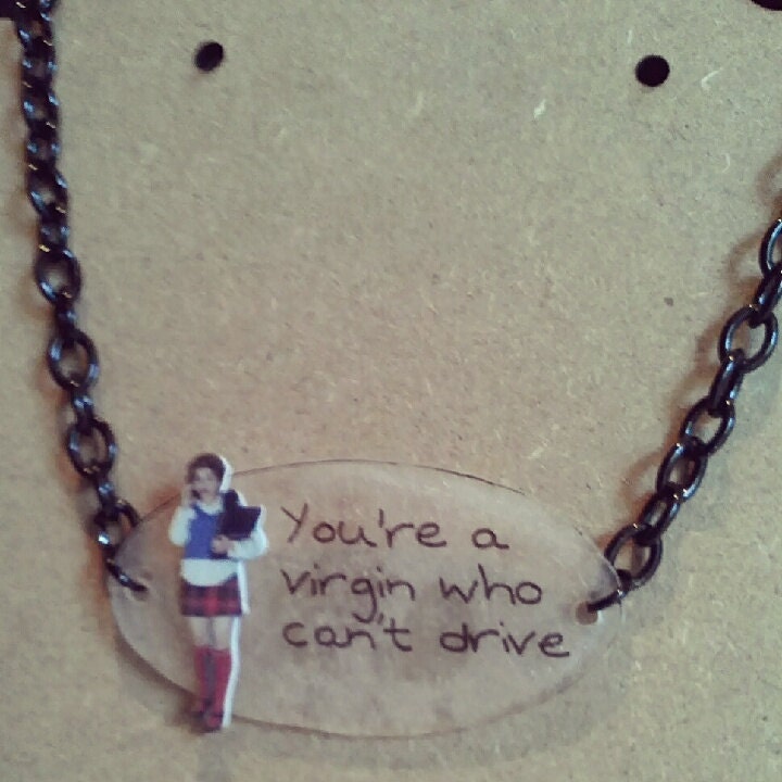 Clueless Tai Quote necklace
