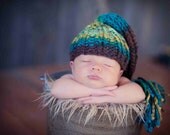 Knit Newborn Hat, Newborn Photography Prop - Urban Boy