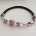 Cord & Sterling Bracelet Single Wrap