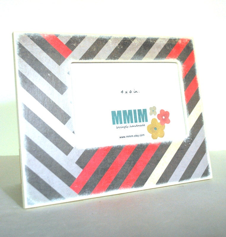 4 x 6 Picture Frame - I've Got Stripes Picture Frame
