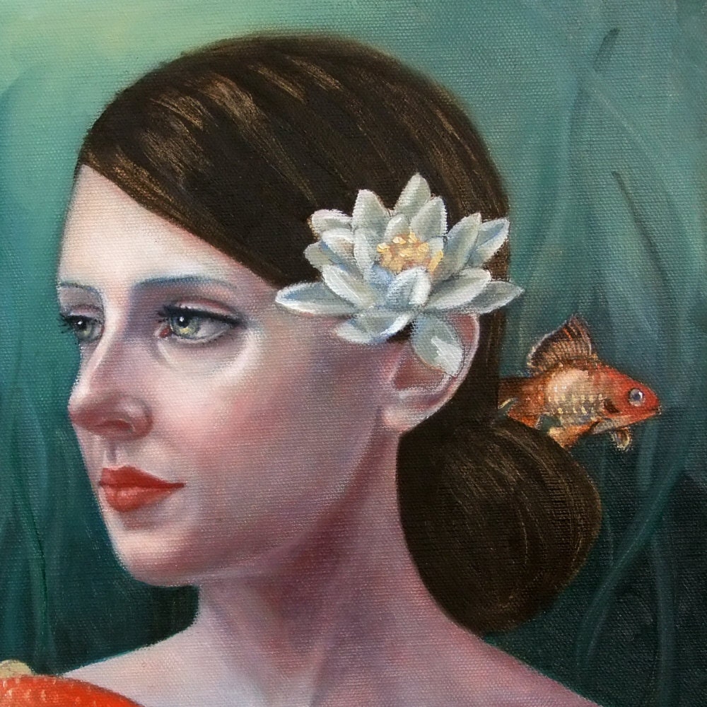 Water -- Signed 8x10 Print of an Original Oil Painting