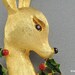 Vintage Reindeer Brooch Pin Christmas Jewelry