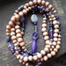 Goddess/Balance Pagan Prayer Beads/Mala with Amethyst by TheReflectivePause.etsy.com