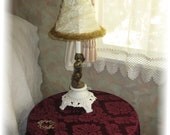 ROMANTIC CHERUB BOUDOIR  Lamp/Paris Apartment