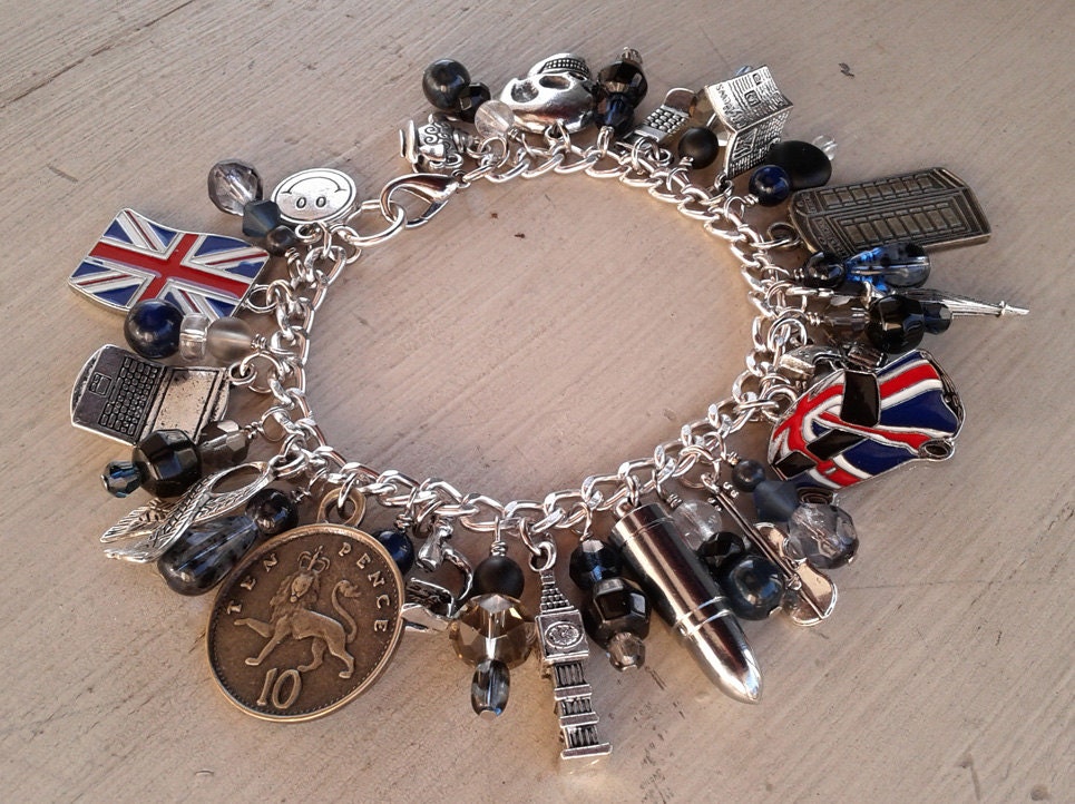 I Am Sherlocked Charm Bracelet