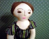 Jane Eyre Inspired Rag Doll